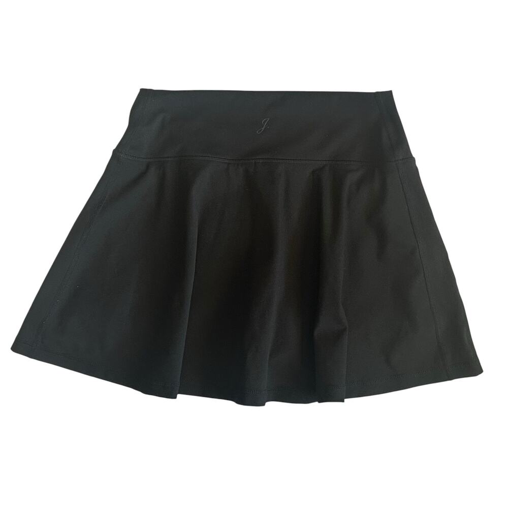 J. Crew CloudStretch Flared Sports Skirt Black BK334 Size XS - Picture 7 of 9